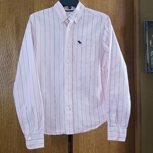 Boys abercrombie dress shirt Size XL